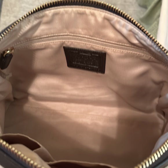 Coach Canvas & Leather Signature Satchel - Picture 7 of 9